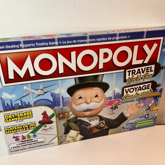 Monopoly Travel World Tour Monopoly Board Game - Brand new! - Picture 3 of 4